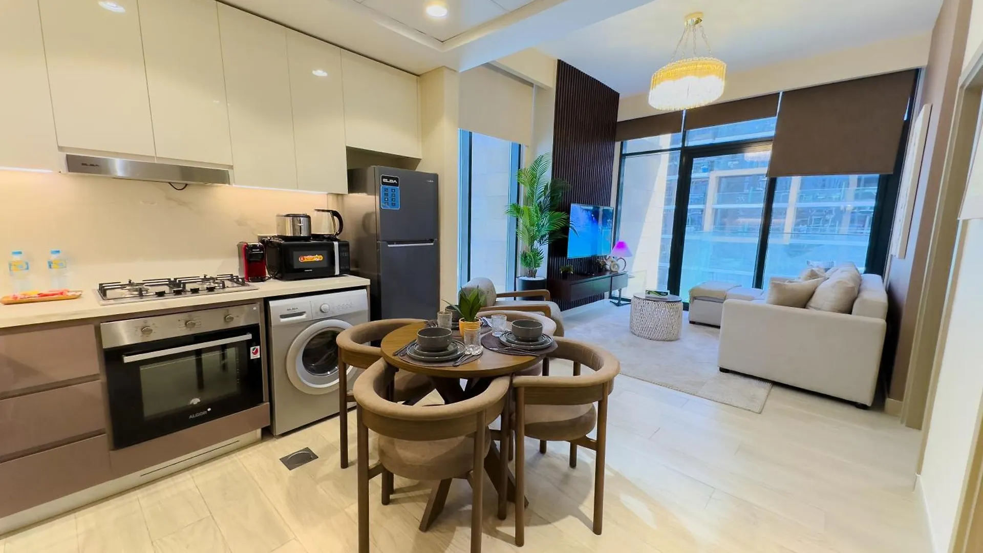 Апартаменты Pool View 1Br Modern & Stylish Дубай